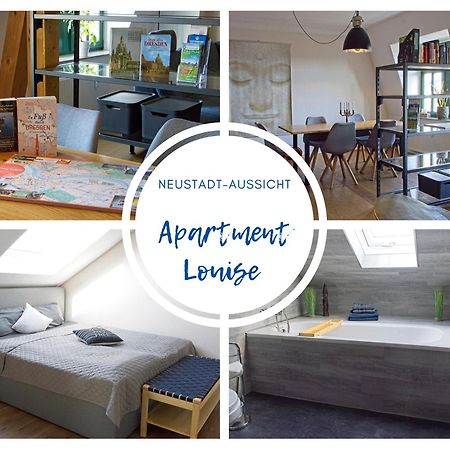 Neustadt-Aussicht - Grosse Wohnung Mit Balkon ドレスデン エクステリア 写真